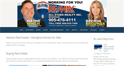 Desktop Screenshot of georginahomesforsale.com